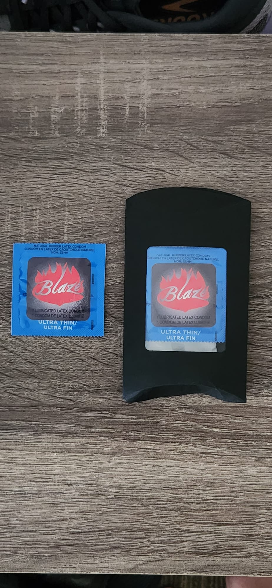 Blazefamily condoms&wipes